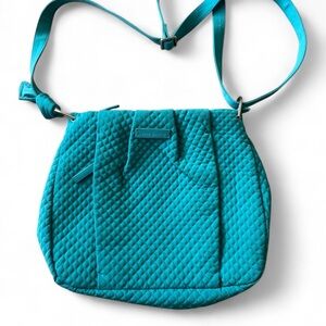 Vera Bradley Teal Quilted Crossbody Bag